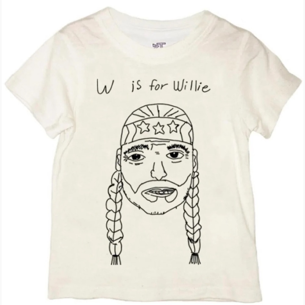 White Kids T-Shirt with Graphic Print